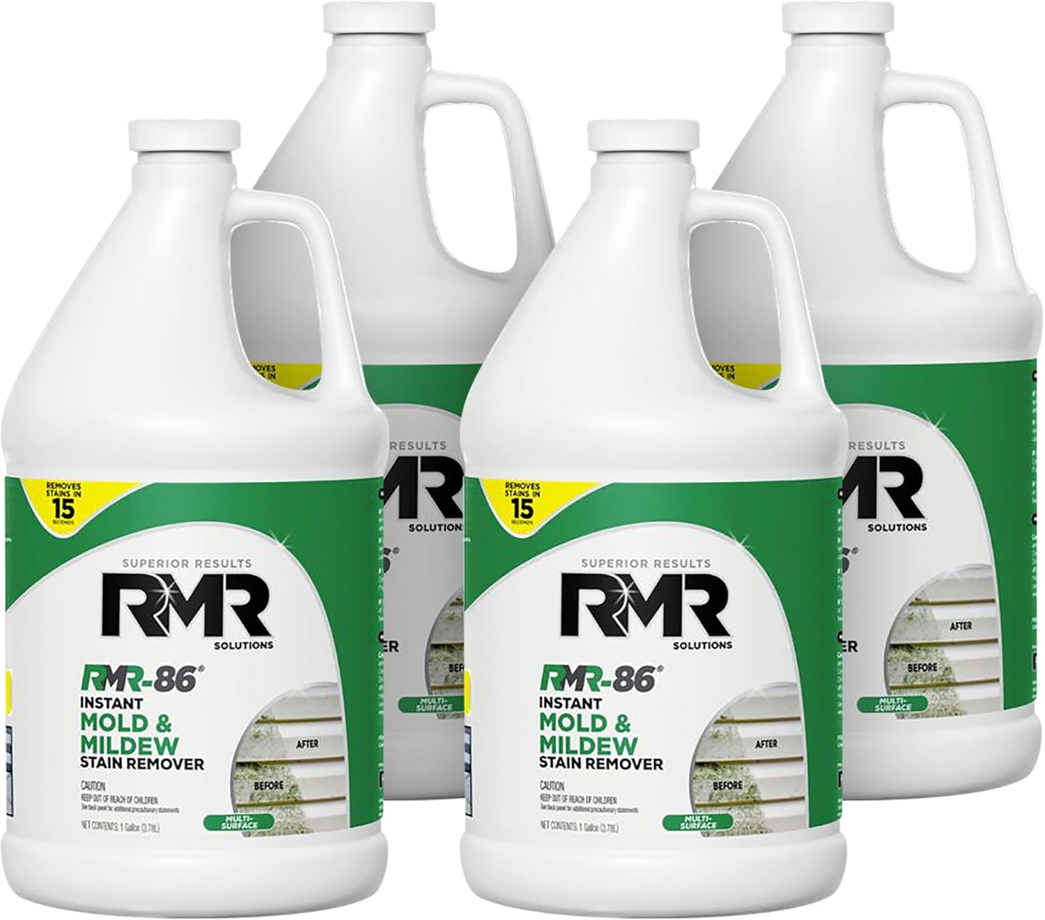 RMR-86 Instant Mold and Mildew Stain Remover Spray - Scrub Free Formula, 32 Fl Oz