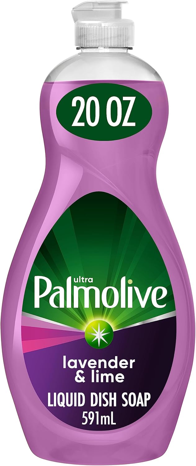 Palmolive Ultra Strength Liquid Dish Soap, Original Green, 20 Fluid Ounce(Packaging May Vary)