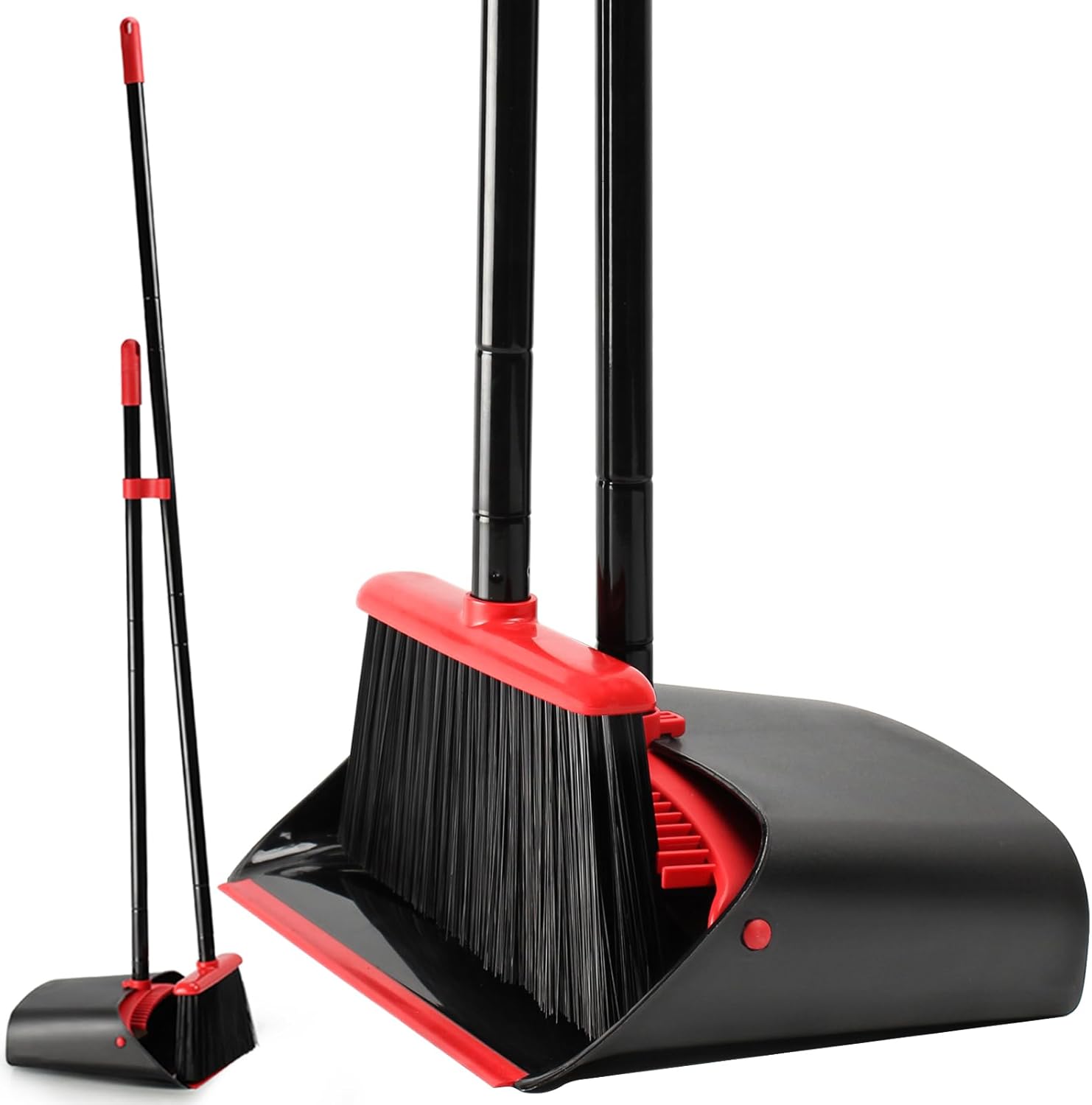 TreeLen Broom and Dustpan Set with 52