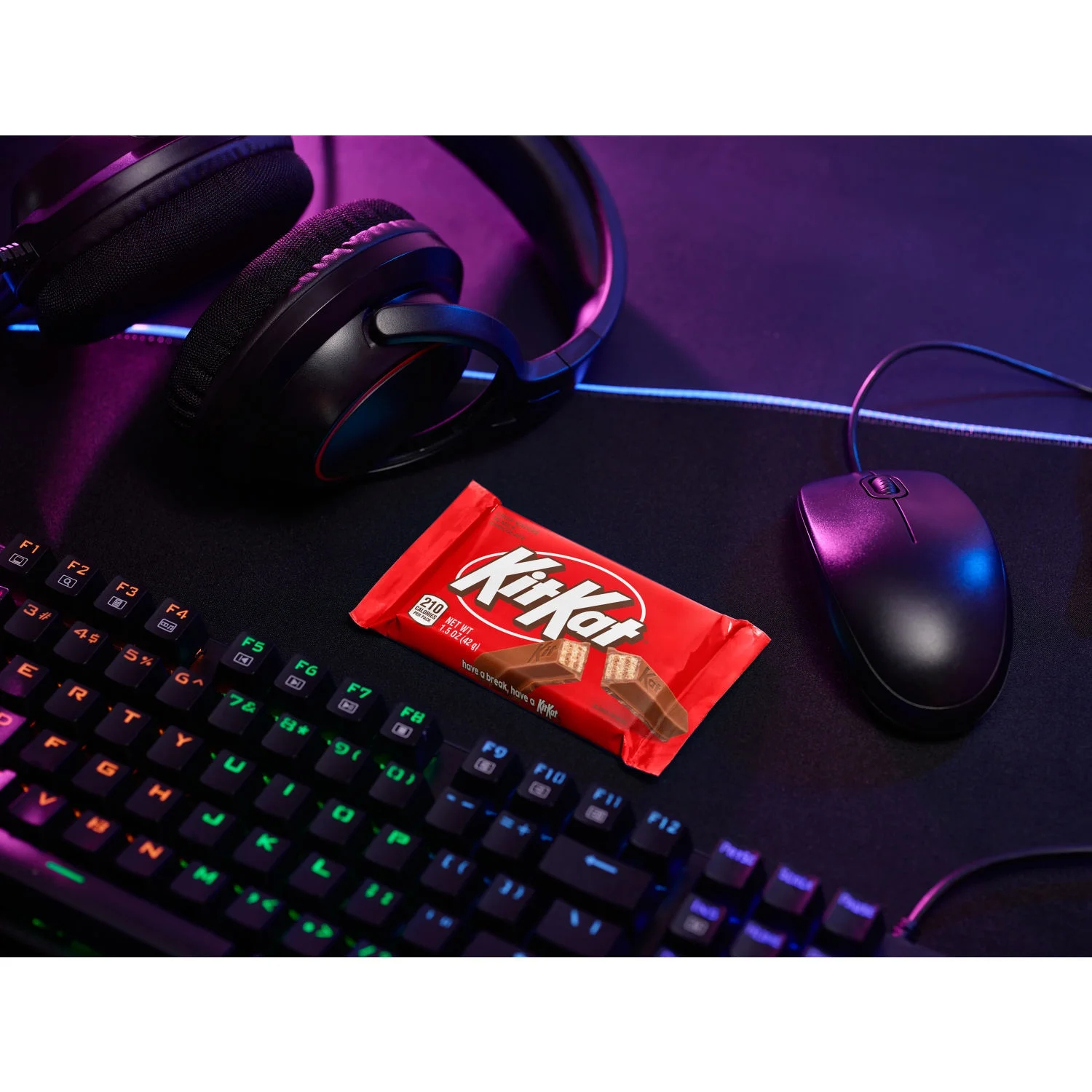 Kit Kat Milk Chocolate Wafer Candy, Bars 1.5 oz, 36 Count