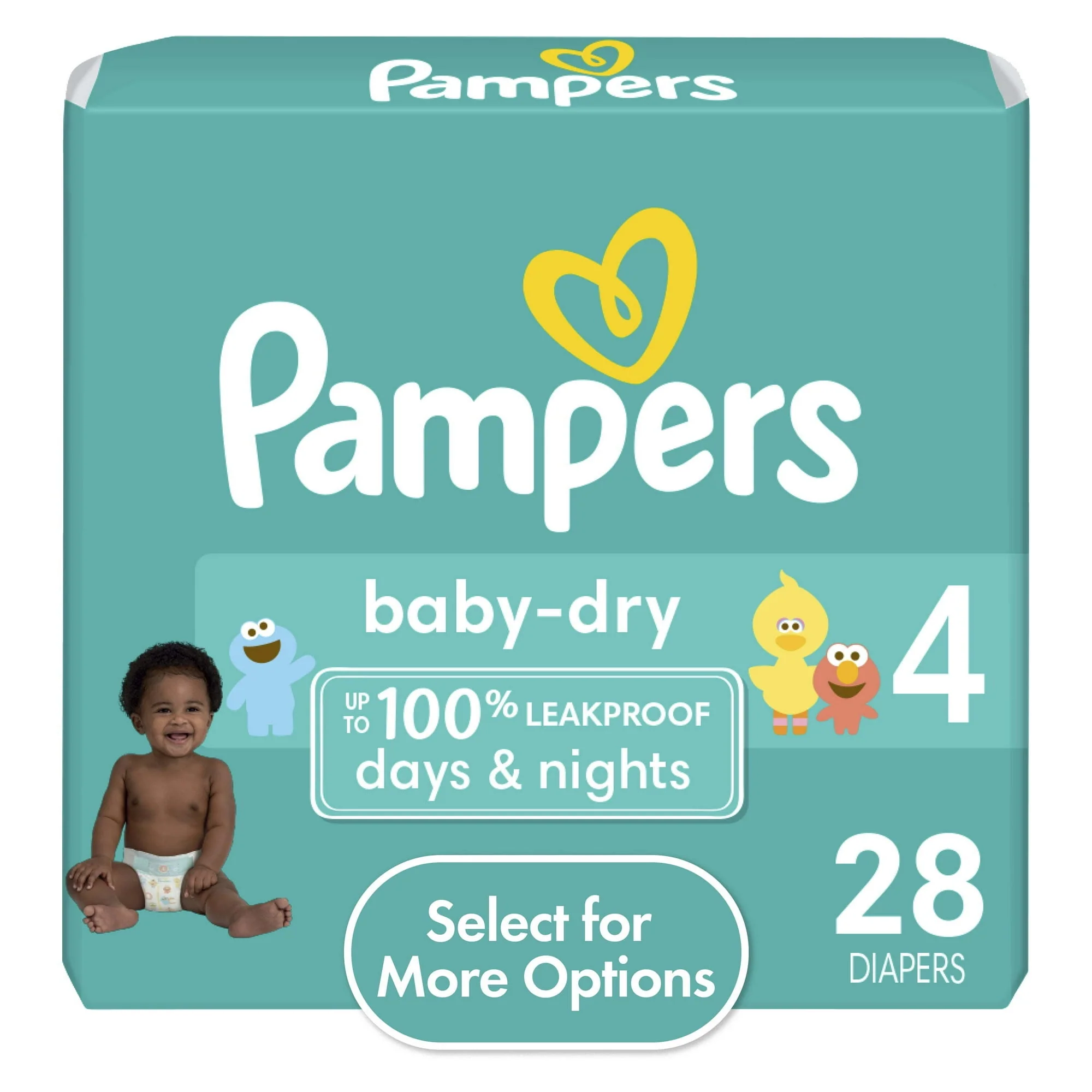 Pampers Baby Dry Diapers Size 3 104 Count