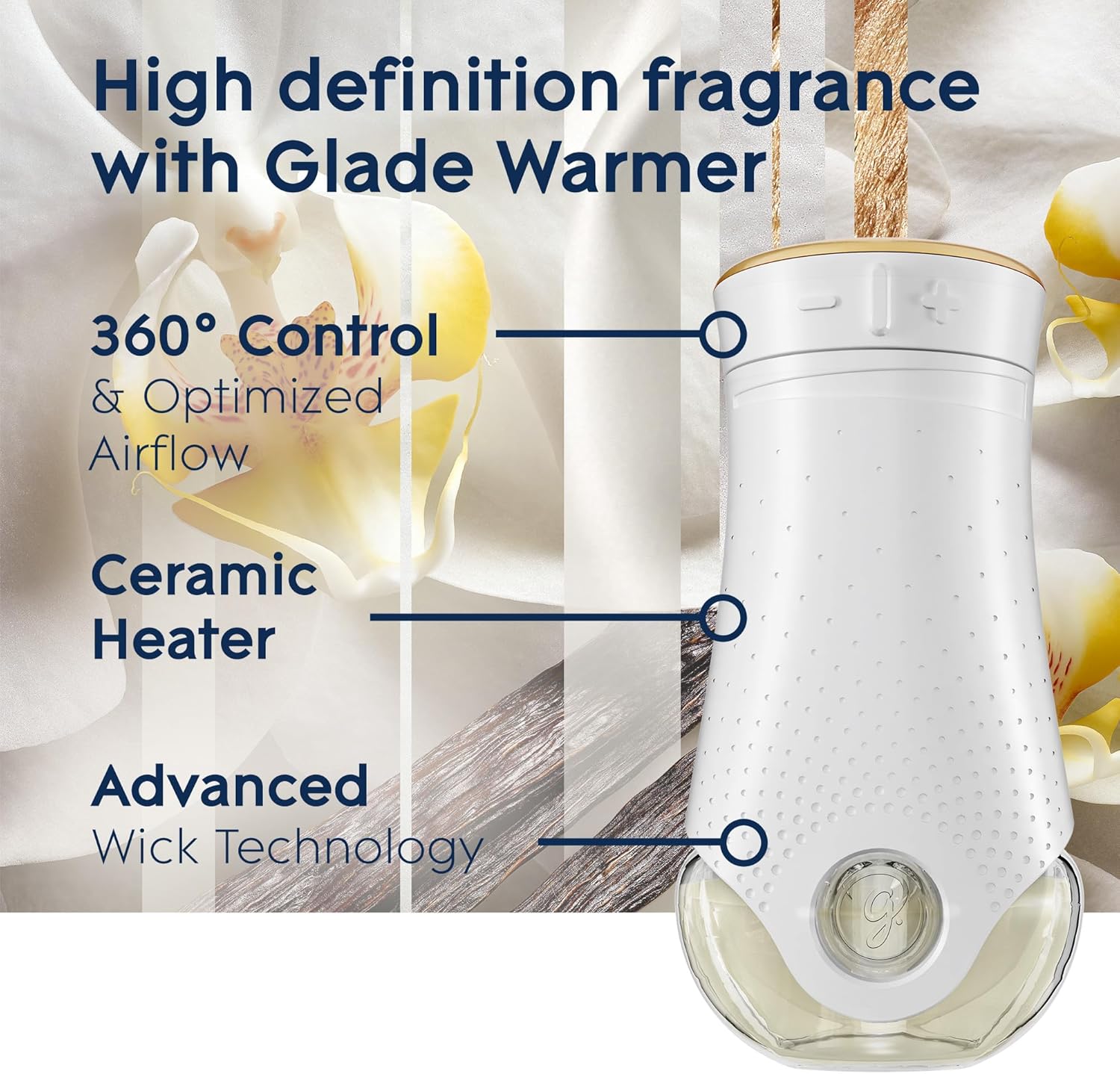 Glade PlugIns Refills Air Freshener, Scented and Essential Oils for Home and Bathroom, Apple Cinnamon, 3.35 Fl Oz, 5 Count