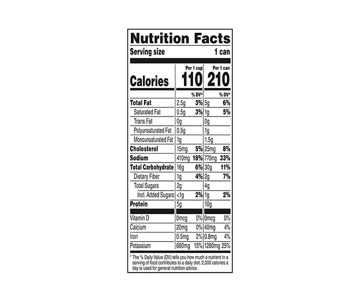 Campbell's Homestyle Healthy Request Savory Chicken and Rice Soup, 16.1 OZ Can