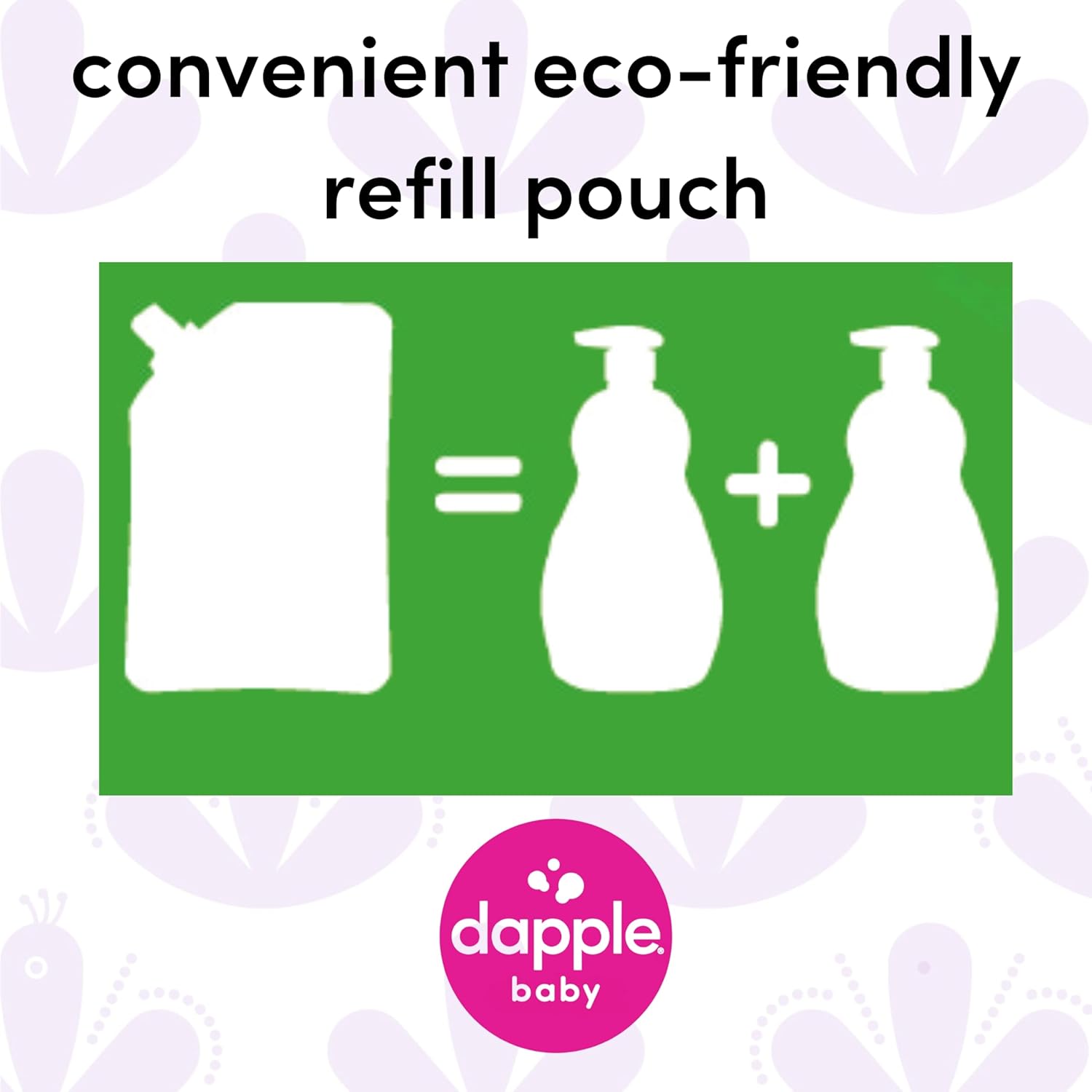 Dapple Baby Bottle Soap, Hypoallergenic Dish Soap for Baby Bottles, Powered by Plants, 1 Pump Included, Packaging May Vary, Fragrance Free, 16.9 Fl Oz (Pack of 3)