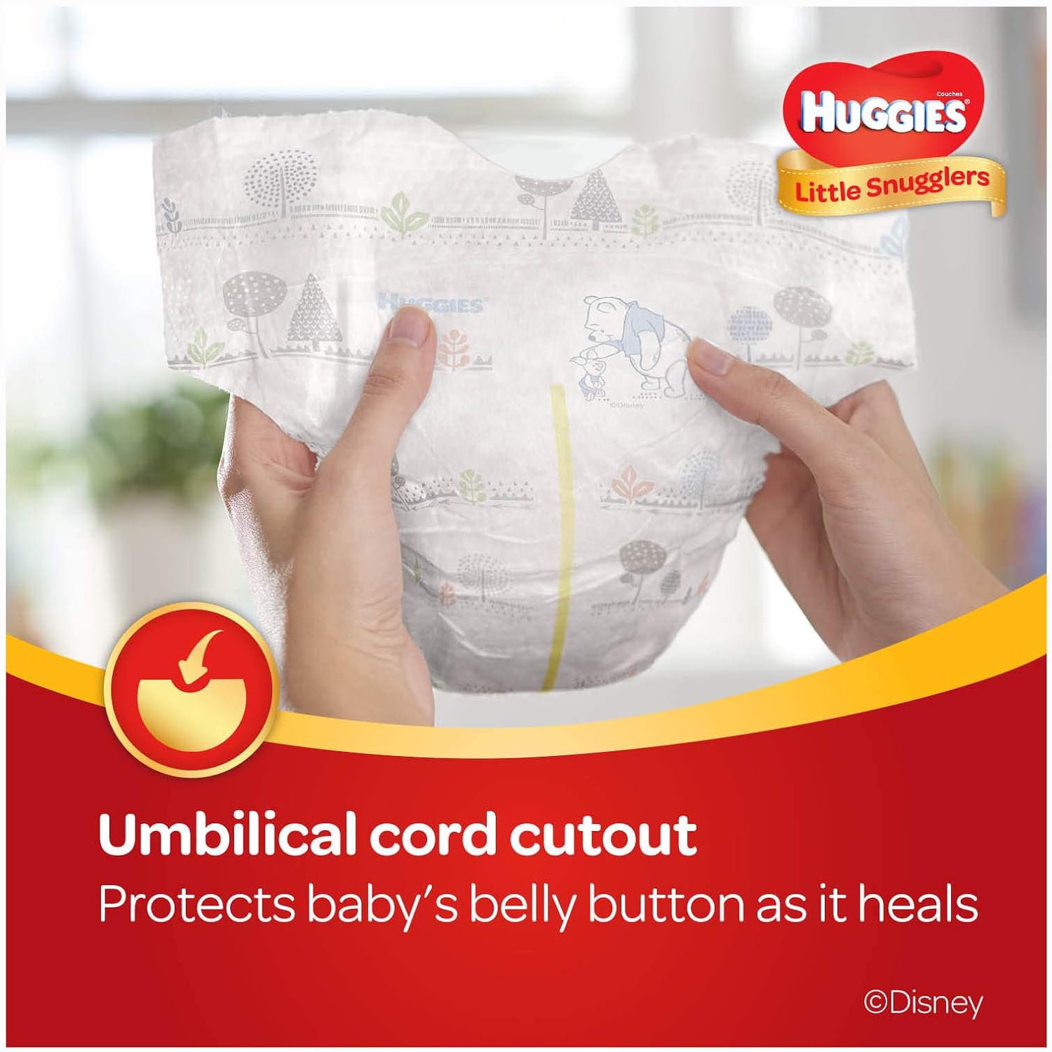 Huggies Size 1 Diapers, Little Snugglers Diapers, Size 1 (8-14 lbs), 198 Ct (6 packs of 33)
