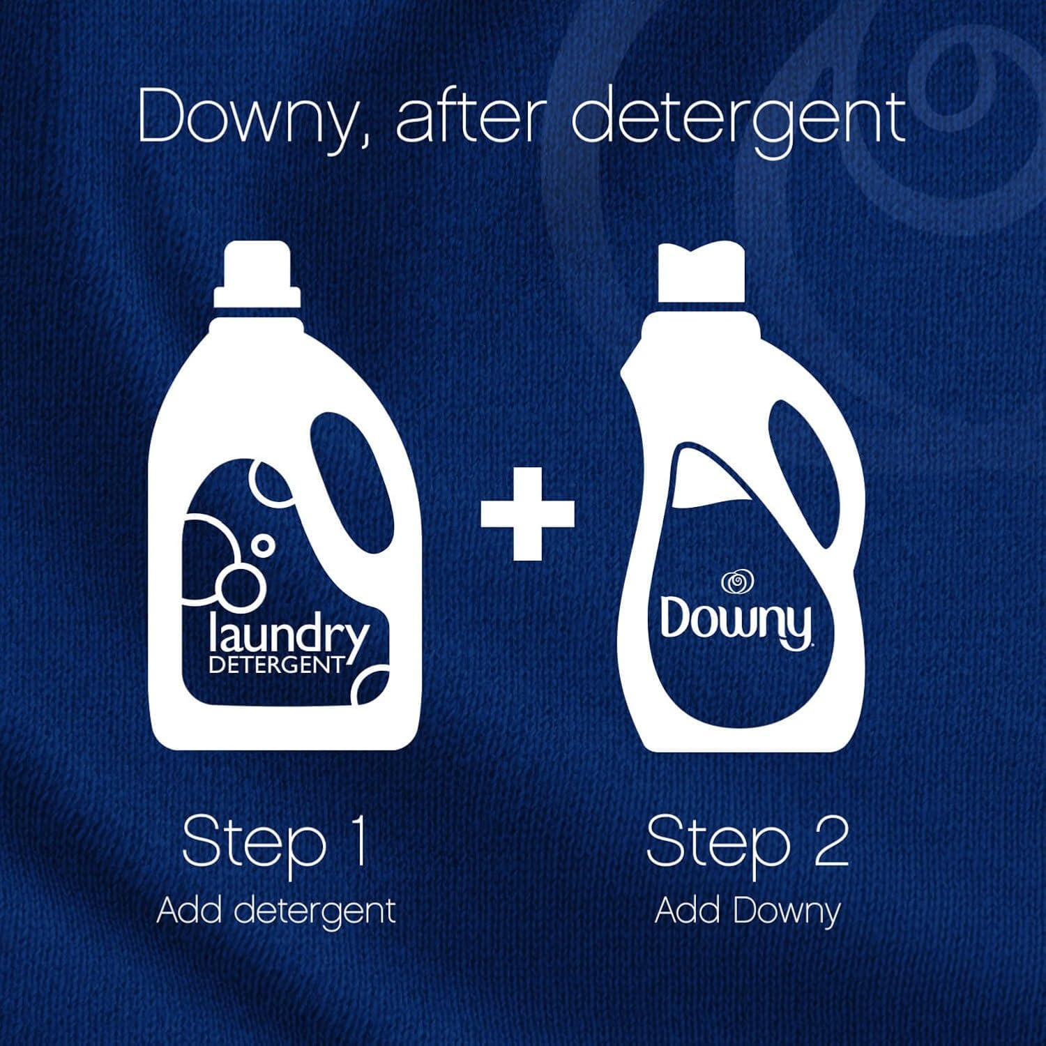 Downy Ultra Laundry Fabric Softener Liquid, April Fresh Scent, 168 Total Loads (Pack of 3)