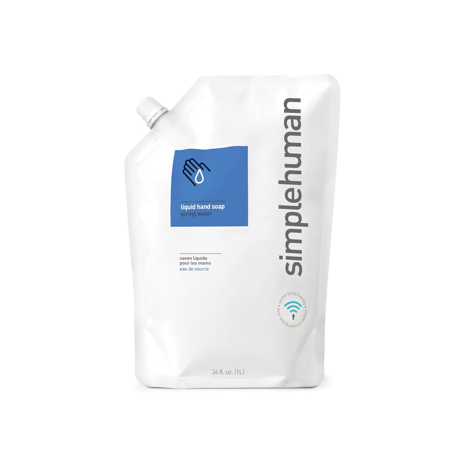 simplehuman Lavender Moisturizing Liquid Hand Soap Refill Pouch, 34 Fl. Oz.
