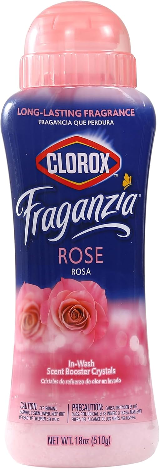 Clorox Fraganzia In-Wash Scent Booster Crystals in Ocean Scent, 18 Oz Twin Pack | Laundry Scent Booster Crystals | In-wash Scent Booster for Fresh Laundry in Ocean Scent 18 Ounce Twin Pack, 36oz