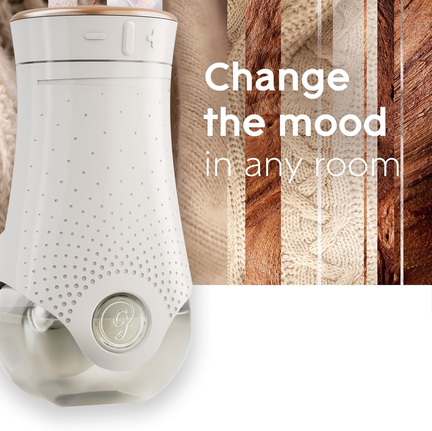 Glade PlugIns Refills Air Freshener, Scented and Essential Oils for Home and Bathroom, Apple Cinnamon, 3.35 Fl Oz, 5 Count