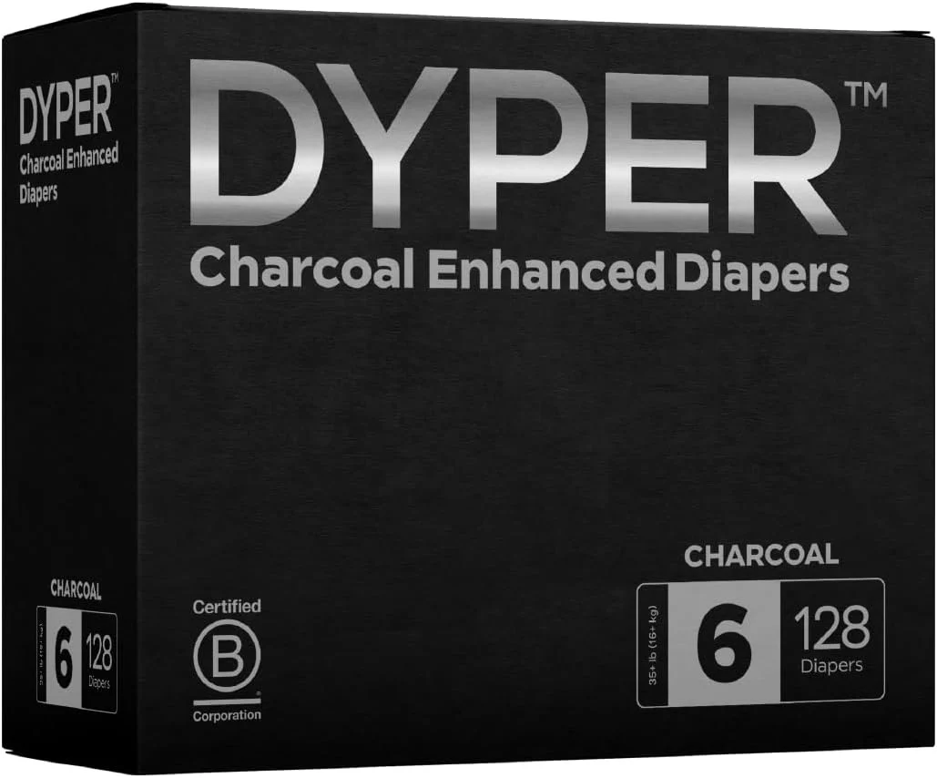DYPER Charcoal Enhanced Diapers Monthly Box