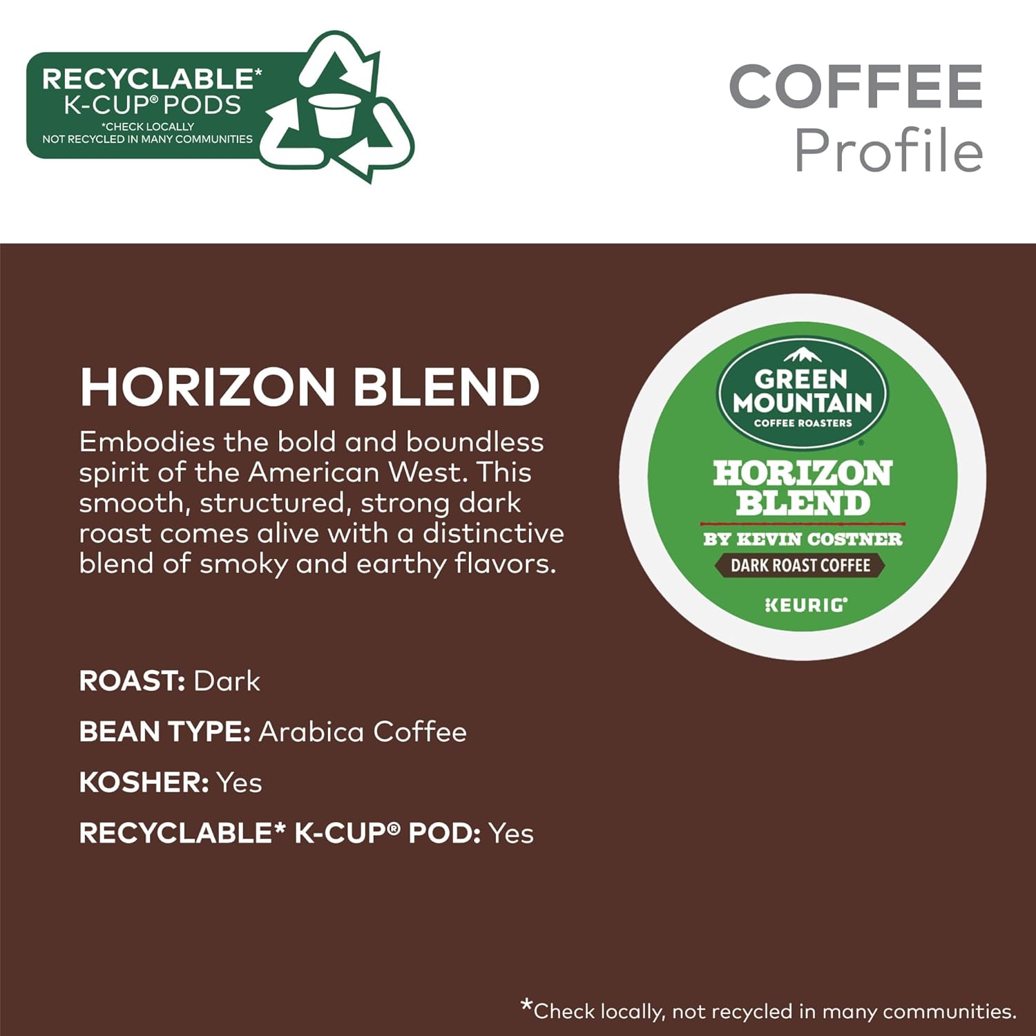 Green Mountain Coffee Roasters Dark Magic Keurig Single-Serve K-Cup Pods, Dark Roast Coffee, 72 Count (6 Packs of 12)