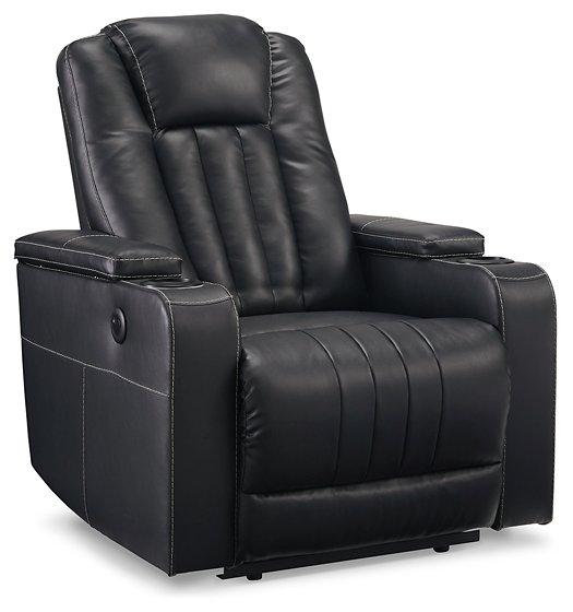 Center Point Black Recliner