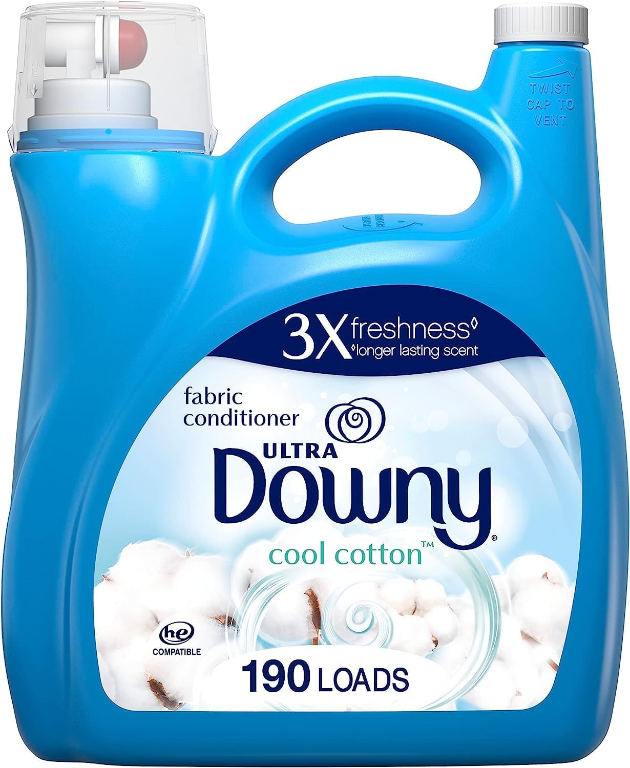 Downy April Fresh Liquid Fabric Conditioner (Fabric Softener), 10 FL OZ