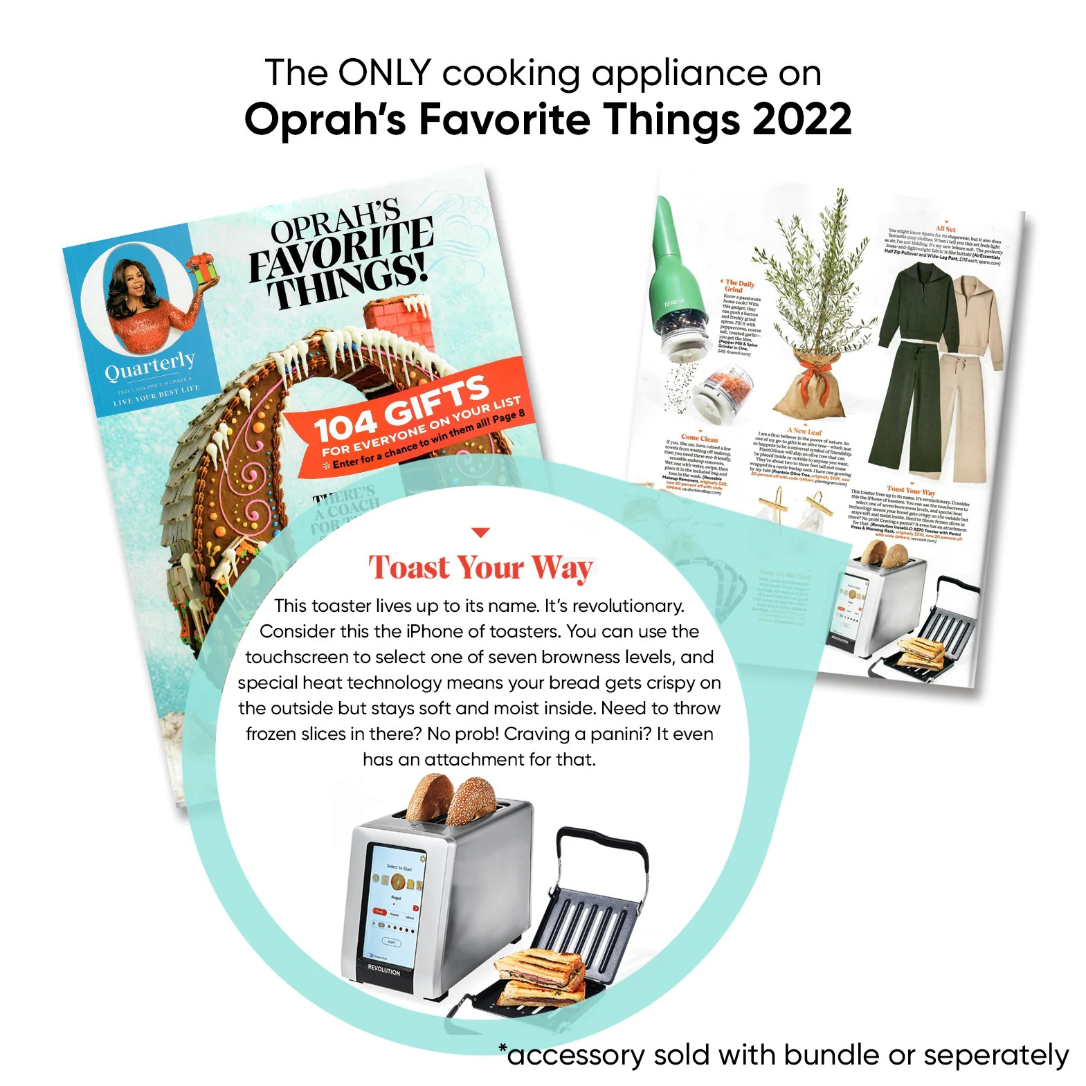 💝HSN-Last Day For Clearance -BUY 2 SAVE 35% -Revolution Toaster