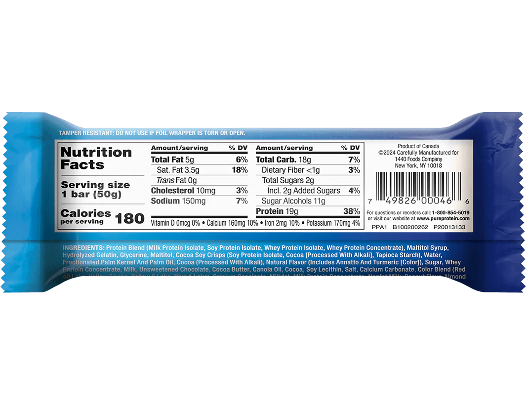 Brookie Protein Bar