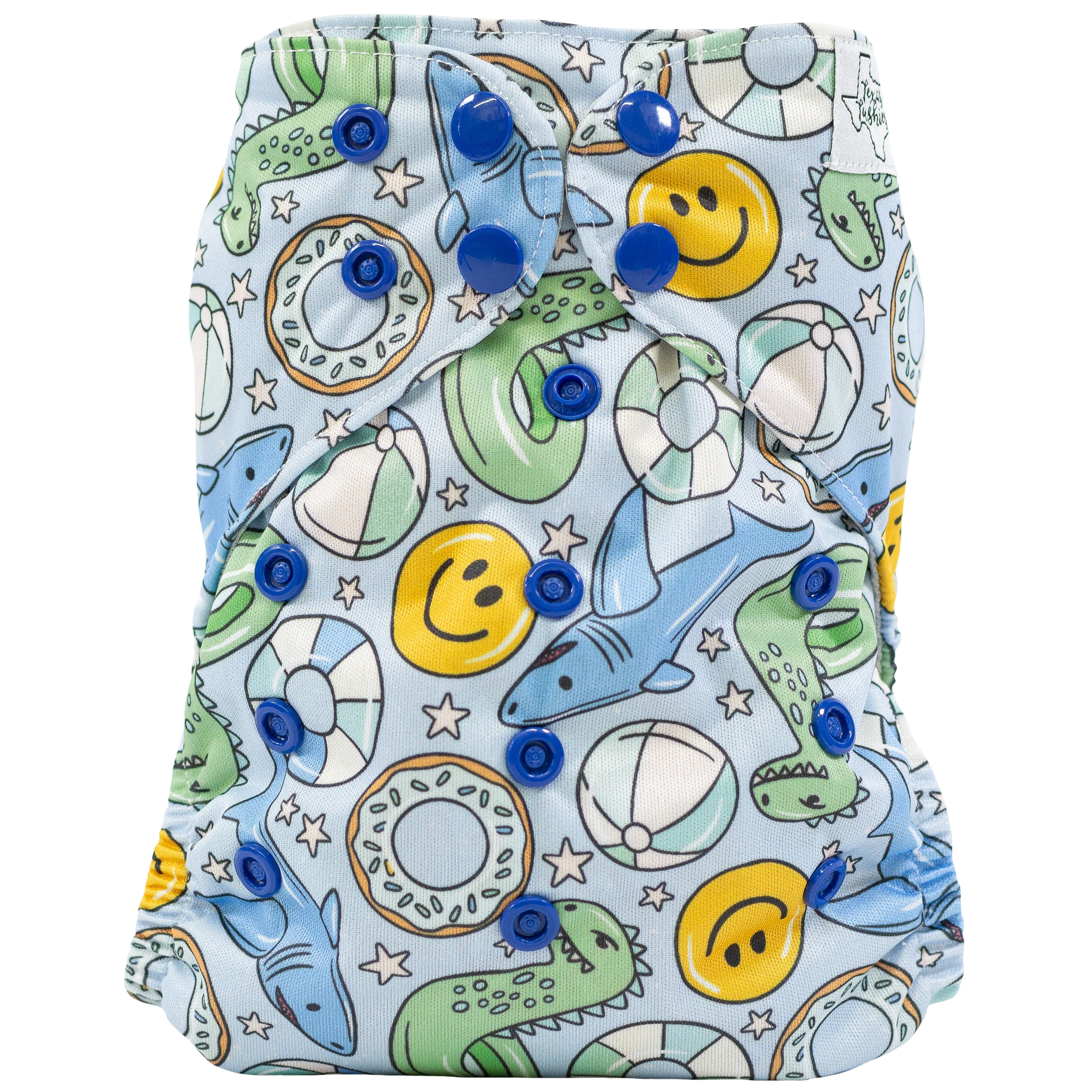 Texas Tushies Slim Fit AIO Cloth Diaper