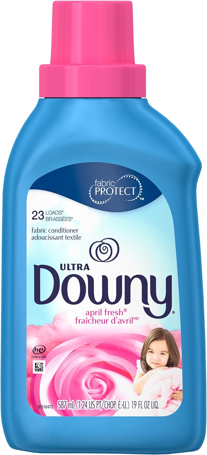 Downy Ultra Laundry Fabric Softener Liquid, April Fresh Scent, 168 Total Loads (Pack of 3)