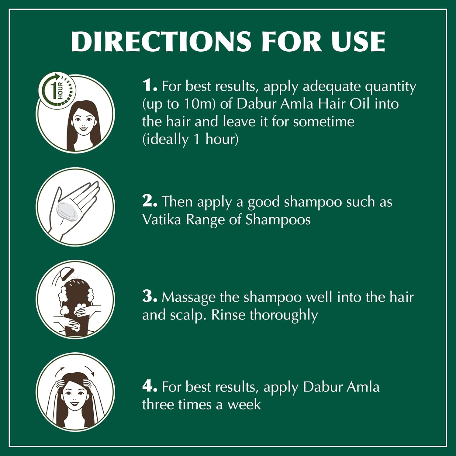 Dabur Amla Hair Oil - Nourishing Indian Oil for Men & Women, for Healthy, Moisturized Hair and Scalp (300ml)