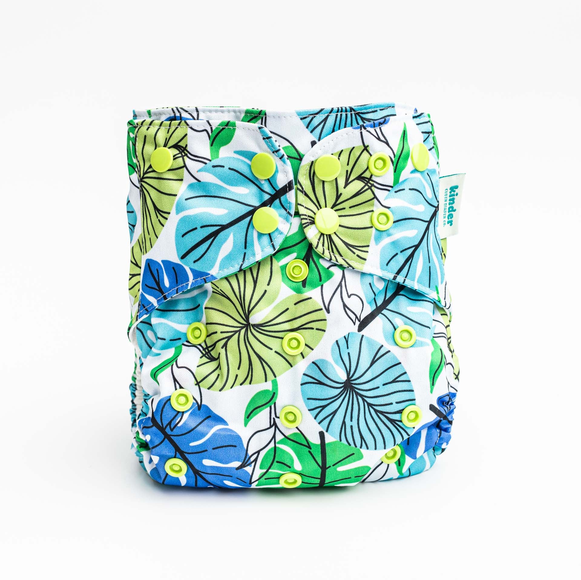 Kinder Cloth Diaper Co. Patterned Basics Pocket Cloth Diaper with Athletic Wicking Jersey