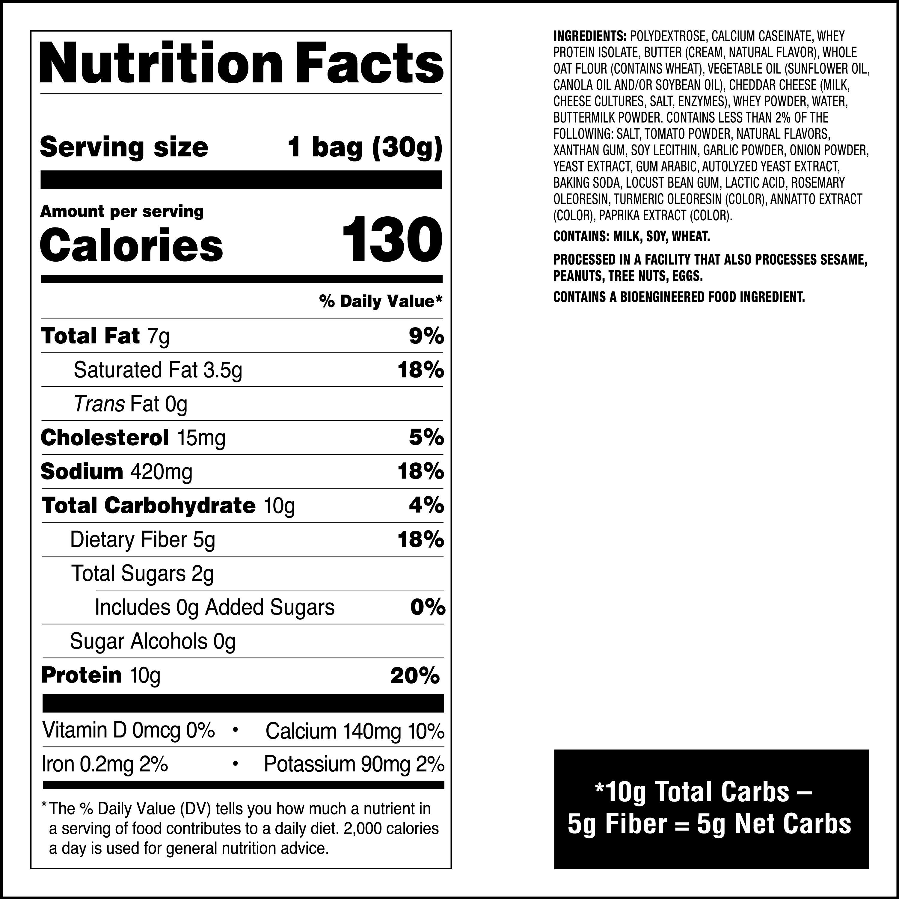 Cheddar Blast Cheese Crackers
