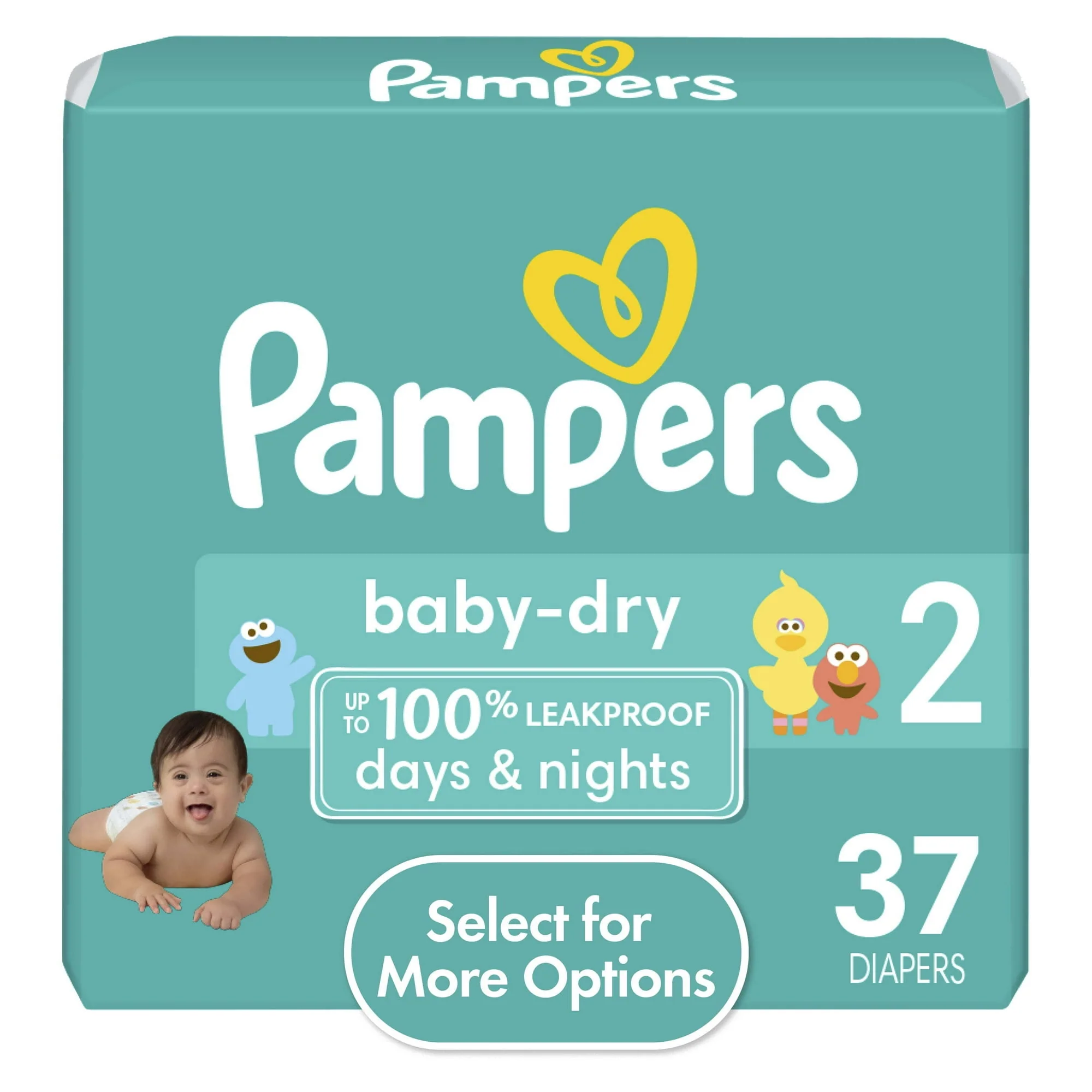 Pampers Baby Dry Diapers Size 2 37 Count