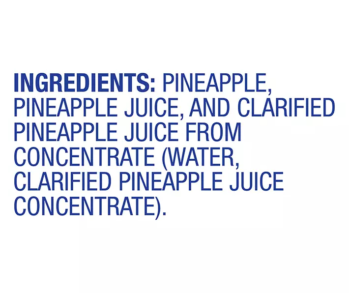 Dole Pineapple Chunks in 100% Pineapple Juice 20 oz. Can