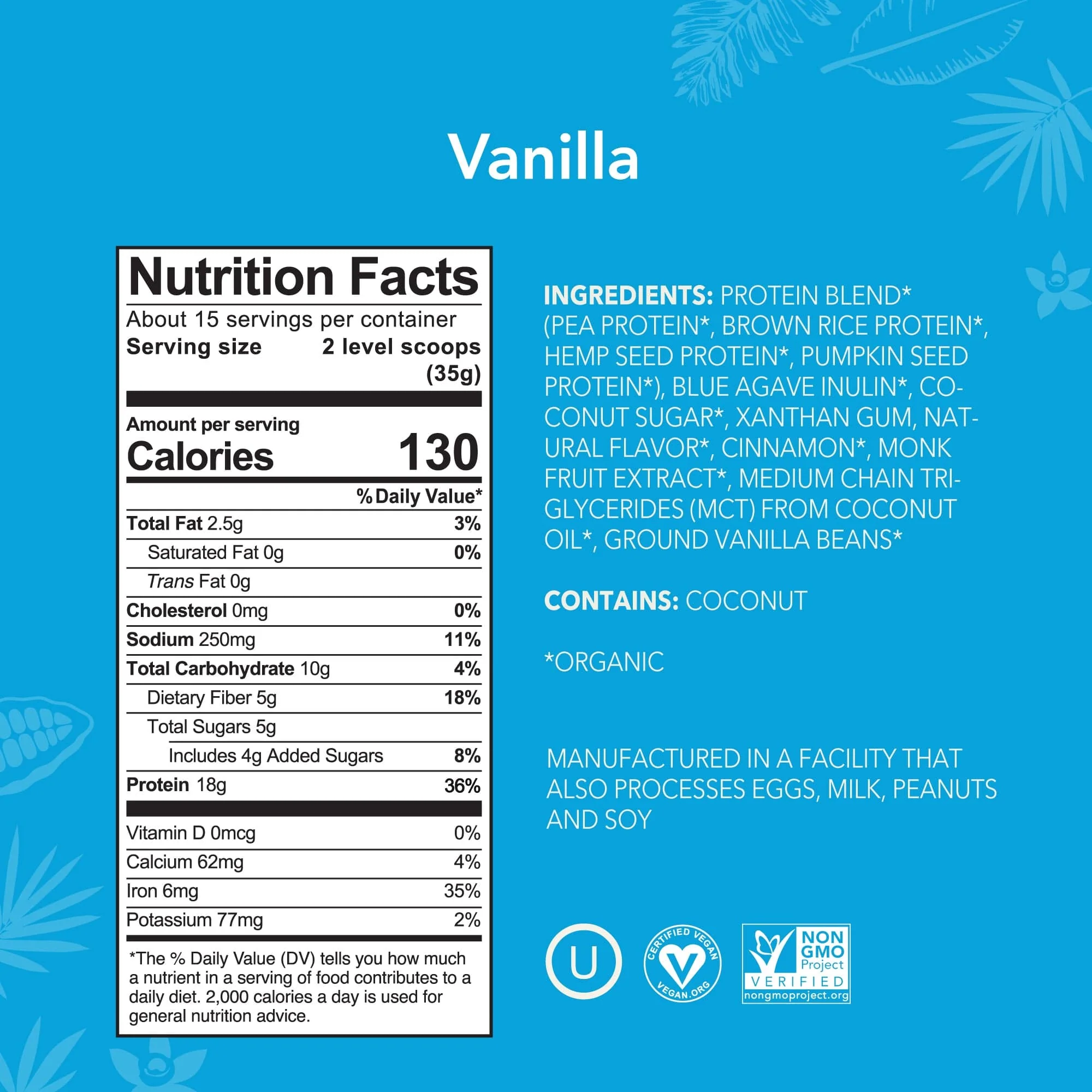 Vanilla Protein Powder