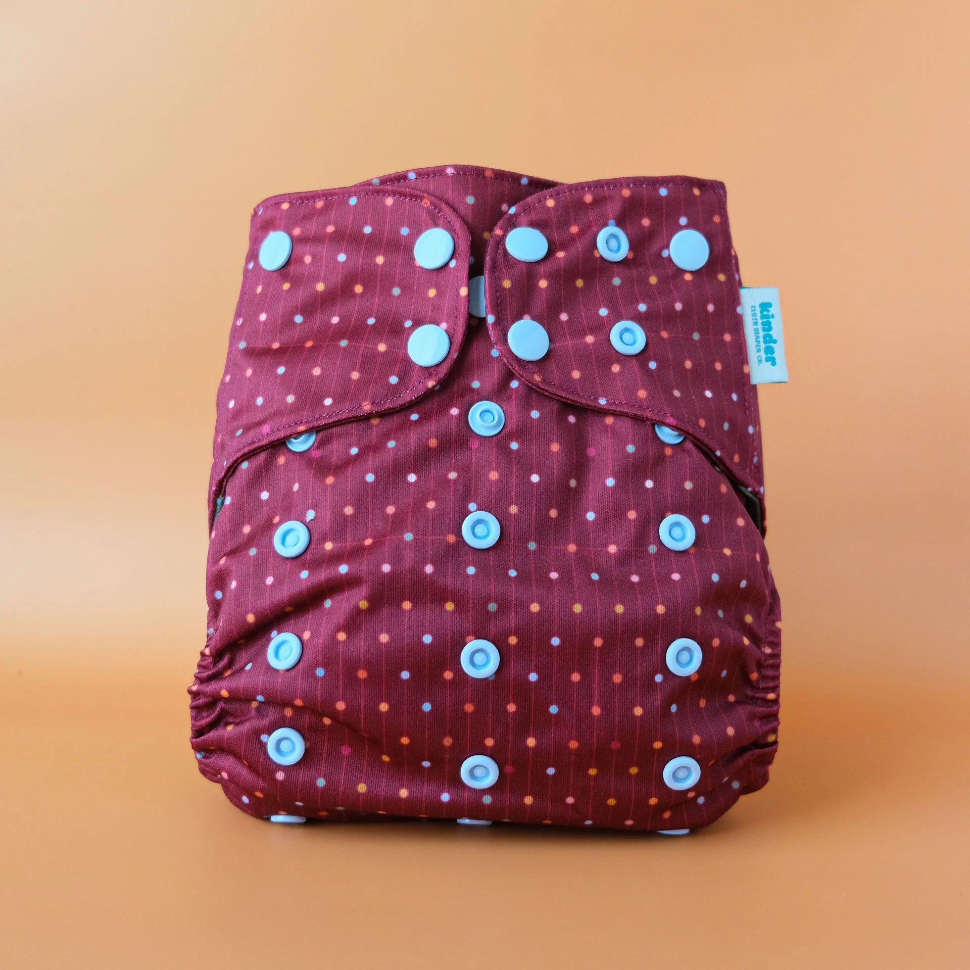 Kinder Cloth Diaper Co. Patterned Pocket Cloth Diaper with Athletic Wicking Jersey