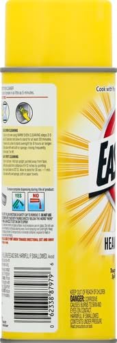 Easy Off Heavy Duty Oven Cleaner, Destroys Tough Burnt on Food and Grease, Lemon Scent, 14.5 oz Can