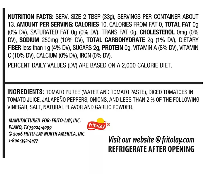 Tostitos Medium Dip Chunky Salsa 15.5 Oz