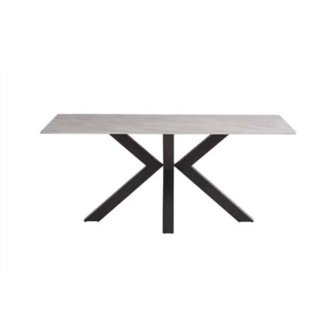 Cora 1.8m Dining Table - Rebecca Grey