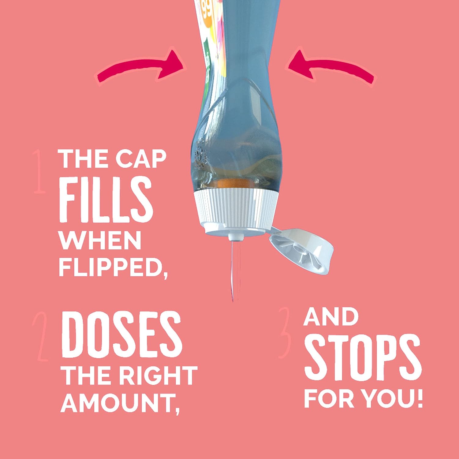 Seventh Generation EasyDose Laundry Detergent, Ultra Concentrated: 66 Loads, Free & Clear Designed for Sensitive Skin, 23.1 Fl Oz