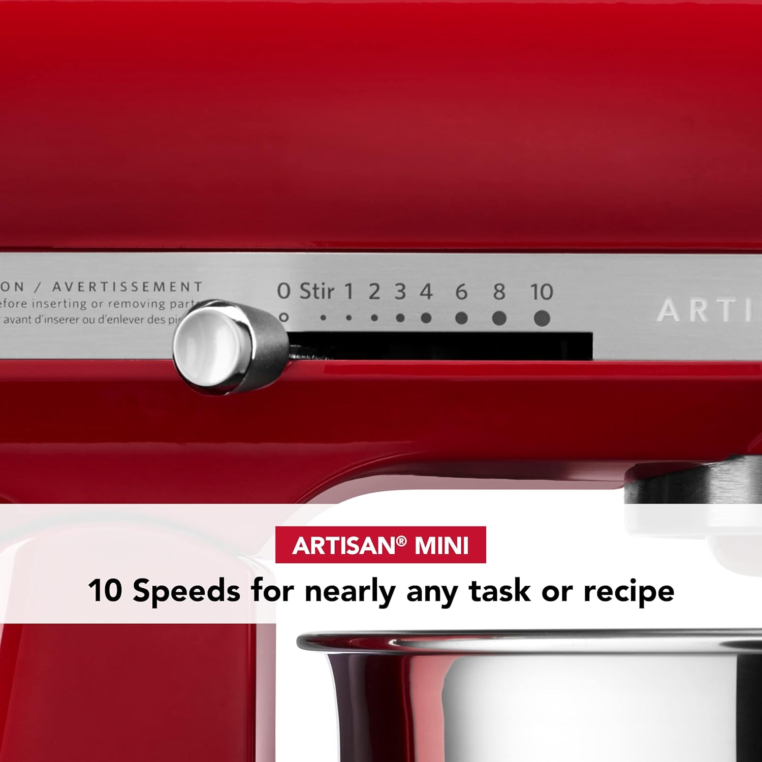 KitchenAid Artisan Mini 3.5 Quart Tilt-Head Stand Mixer - KSM3316X - Black Matte