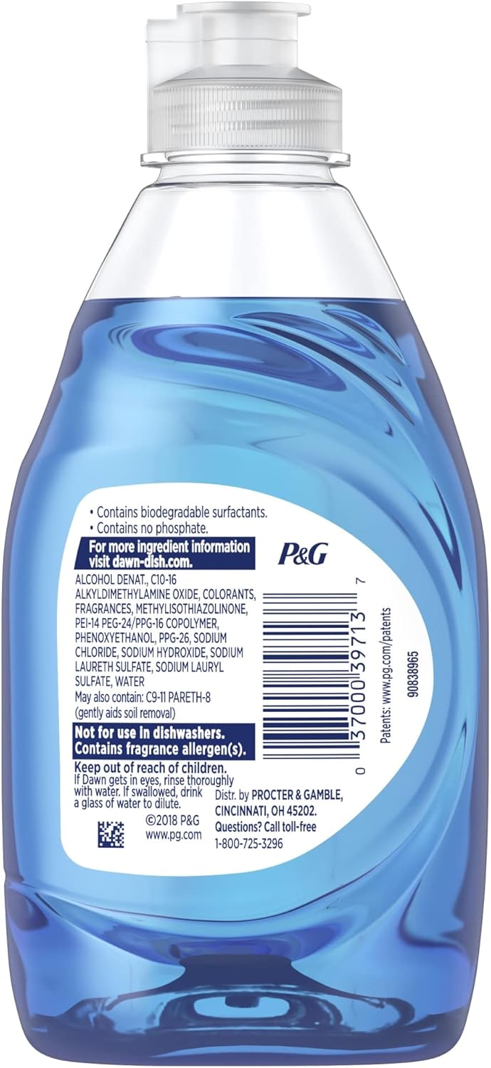 Dawn Dish Soap Ultra Dishwashing Liquid, Dish Soap Refill, Original Scent, 56 Fl Oz (Pack of 2)