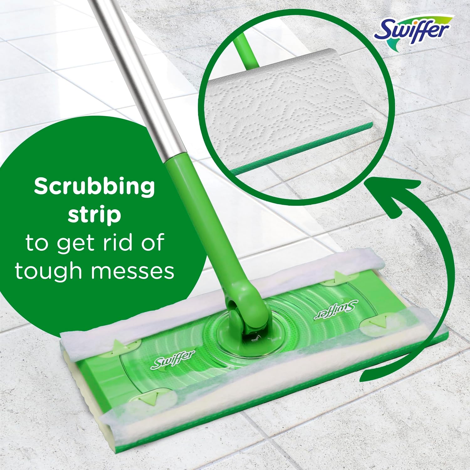 Swiffer Sweeper Wet Mopping Cloths, Open-Window Fresh, 24 count