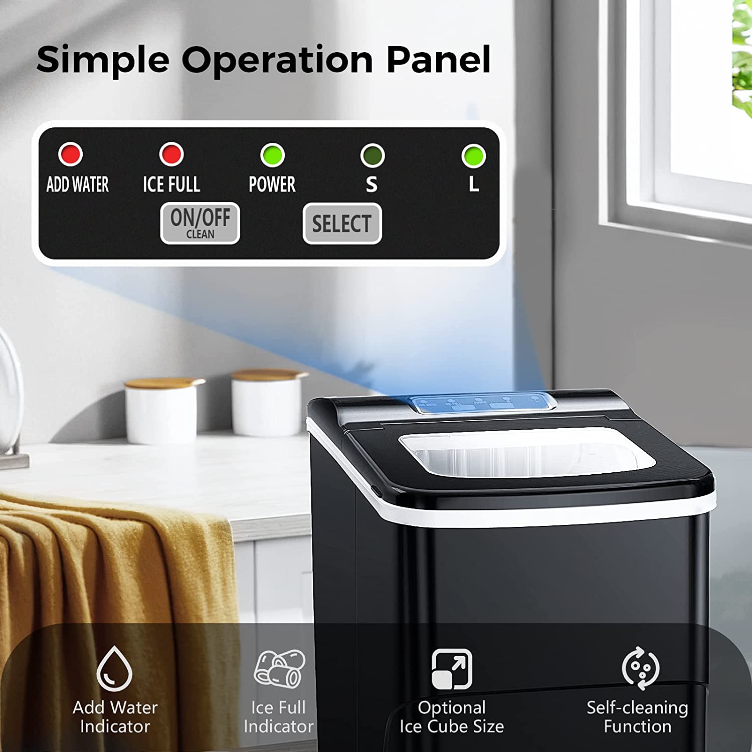 Portable Ice Makers Countertop