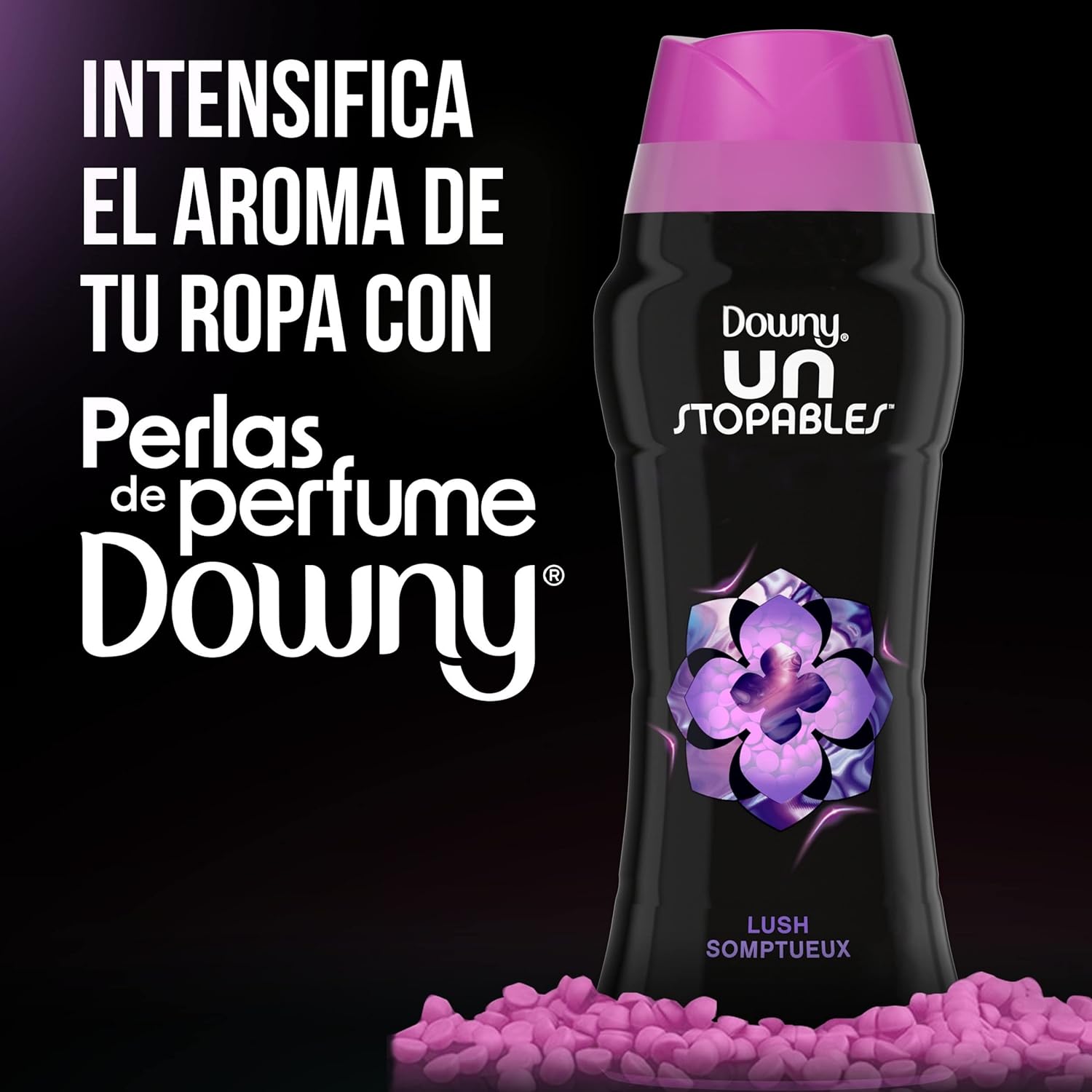 Downy Unstopables In Wash Scent Booster Beads, Fresh Scent, 24 oz, Downy Scent Booster Beads, Unstoppable Laundry Beads, Odor Protection