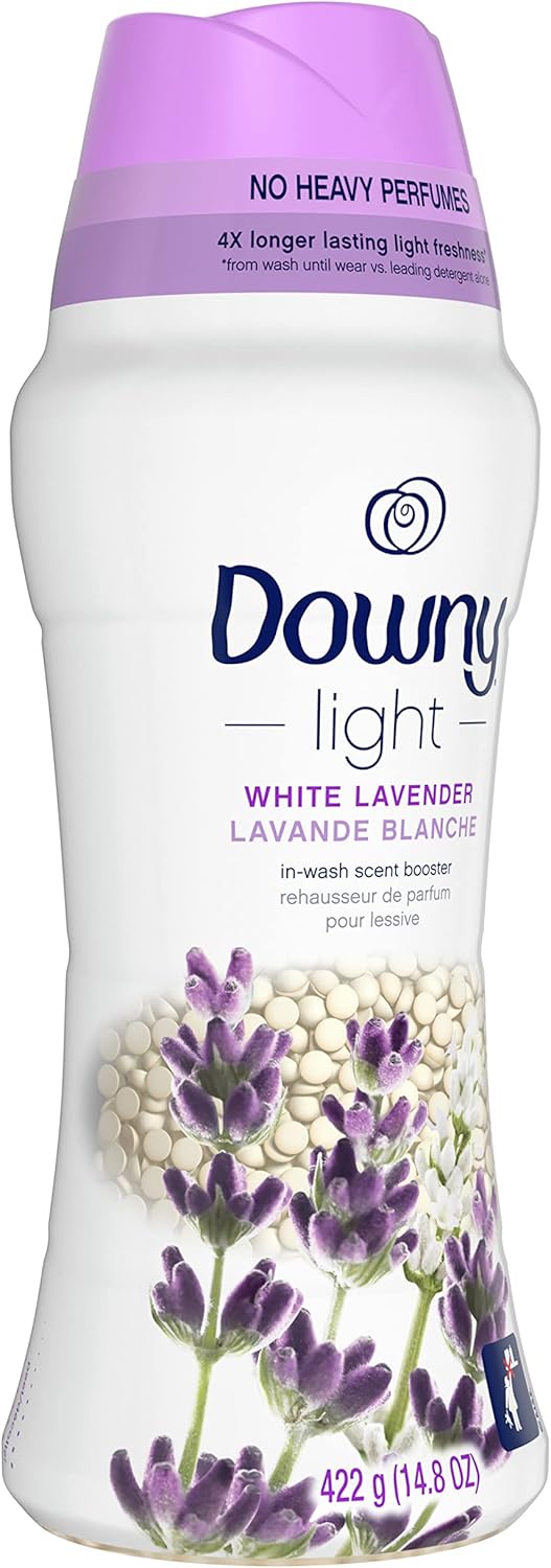 Downy Light In Wash Scent Booster Beads, Ocean Mist Scent, 24 oz, Downy Scent Booster Beads, Laundry Beads, No Heavy Perfumes