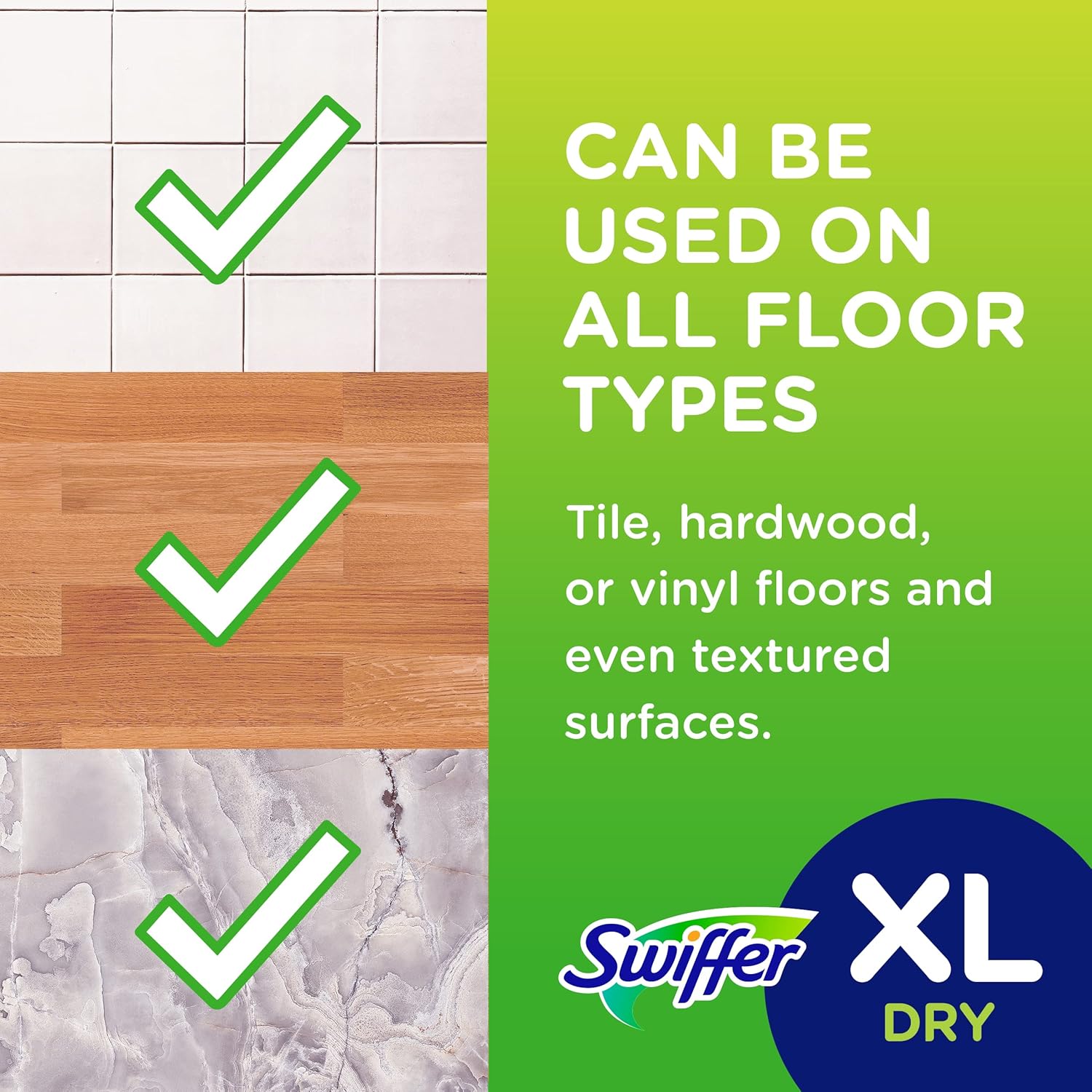 Swiffer Sweeper X-Large Disposable Sweeping Cloths, 16-Count Boxes (Pack of 3)