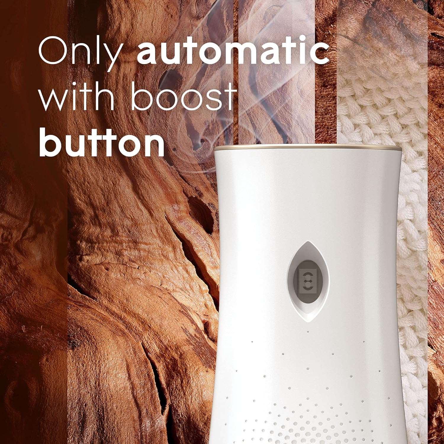 Glade Automatic Spray Refill and Holder Kit, Air Freshener for Home and Bathroom, Clean Linen, 6.2 Oz, 2 Count