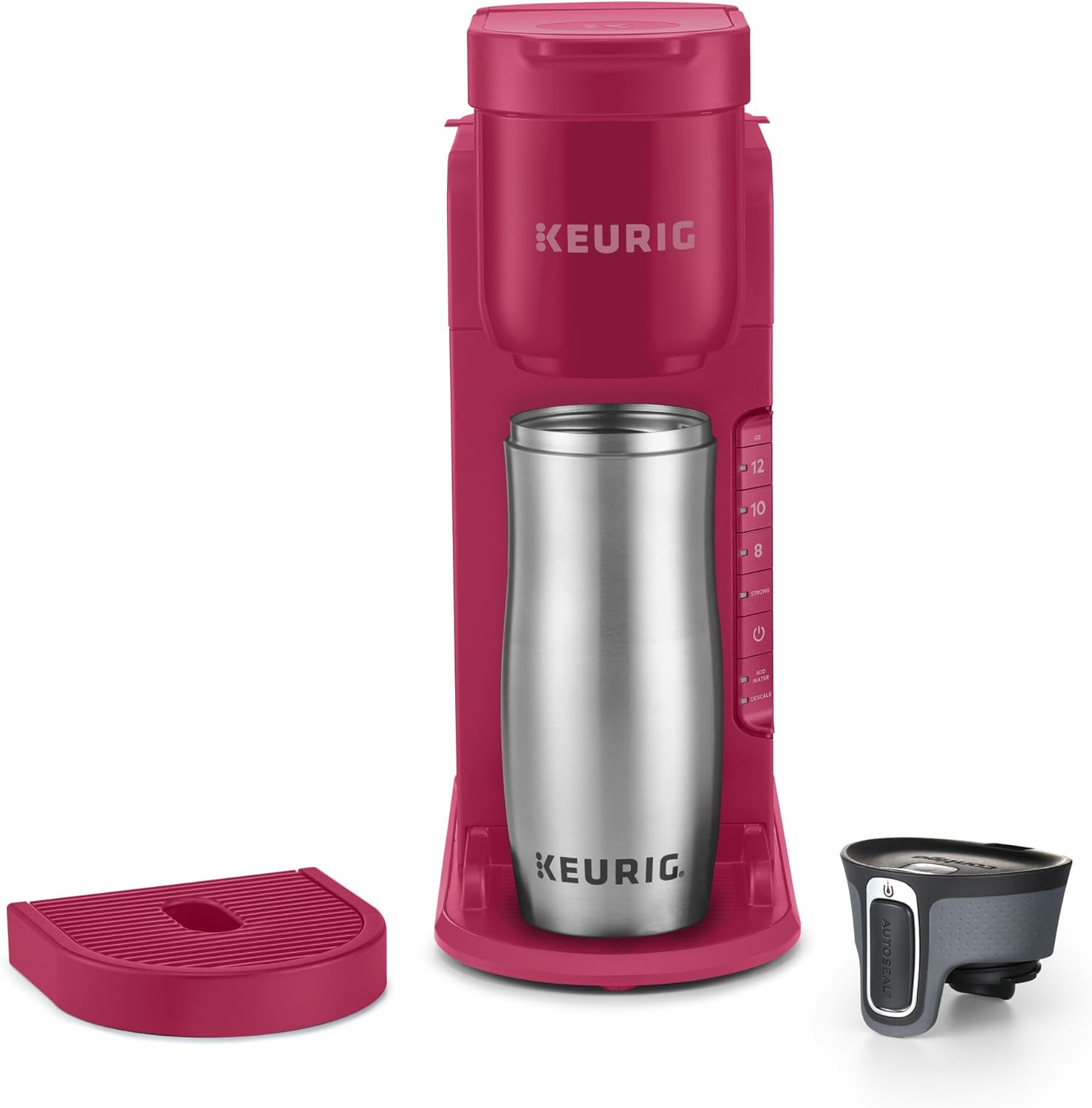 Keurig K-Express Single Serve K-Cup Pod Coffee Maker, 3 Brew Sizes, Strong Button Feature, 42oz Removable Reservoir, Black