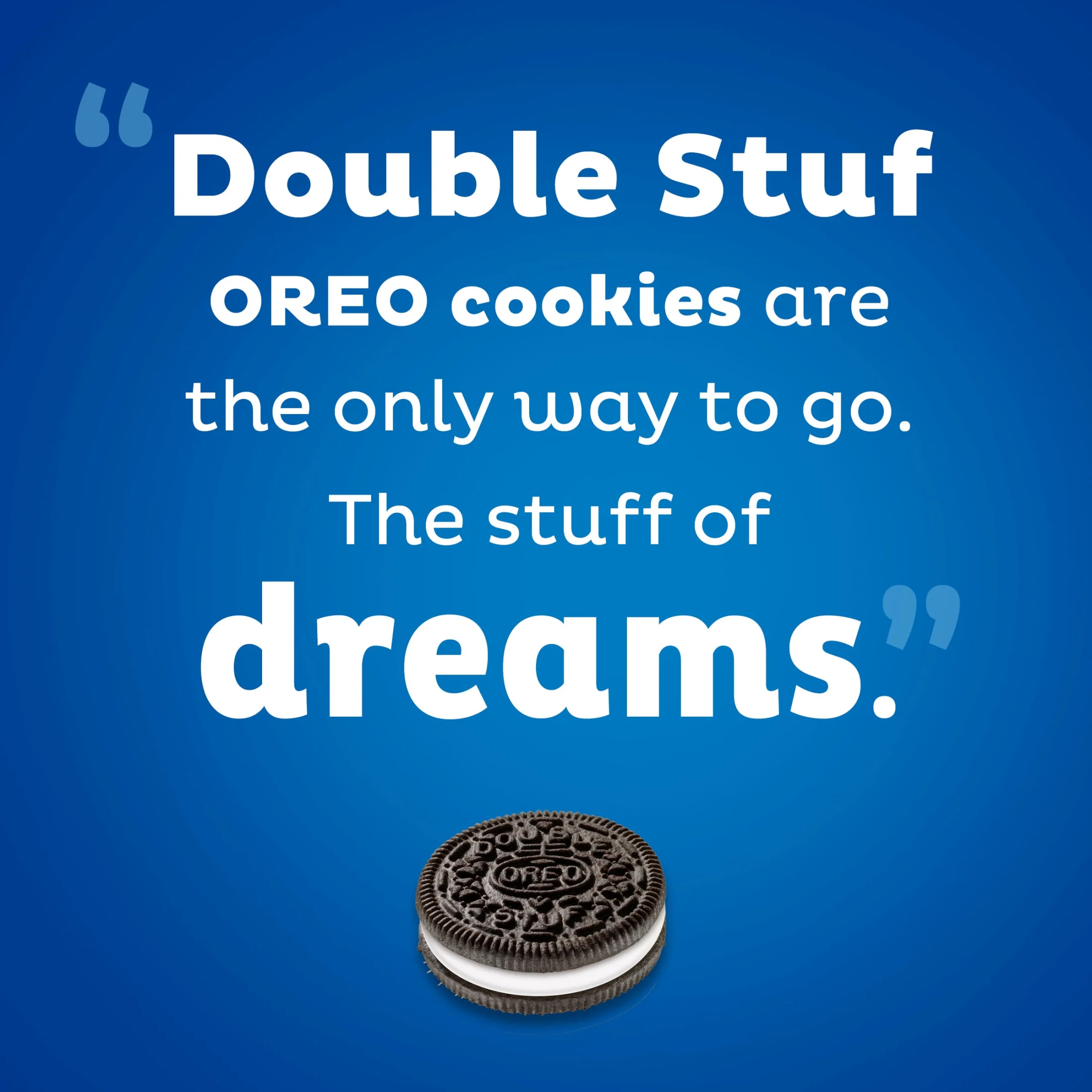 (3 pack) OREO Double Stuf Chocolate Sandwich Cookies, Family Size, 18.71 oz