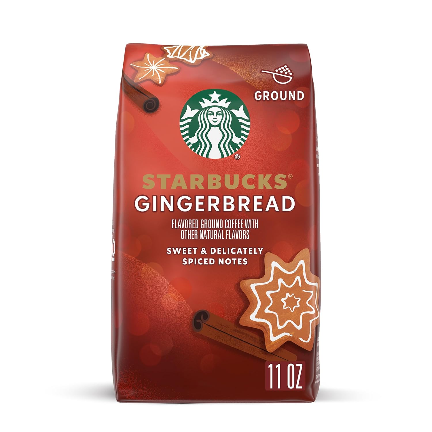 Starbucks Ground Coffee, Medium Roast Coffee, Pike Place Roast, 100% Arabica, 1 Bag (28 Oz)