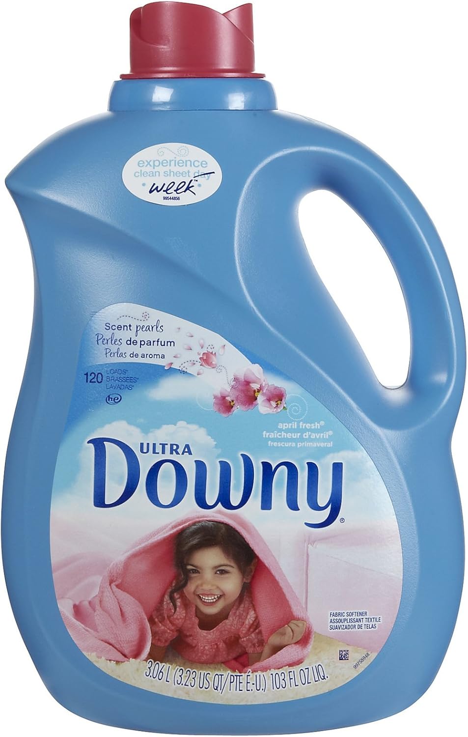 Downy April Fresh Liquid Fabric Conditioner (Fabric Softener), 10 FL OZ