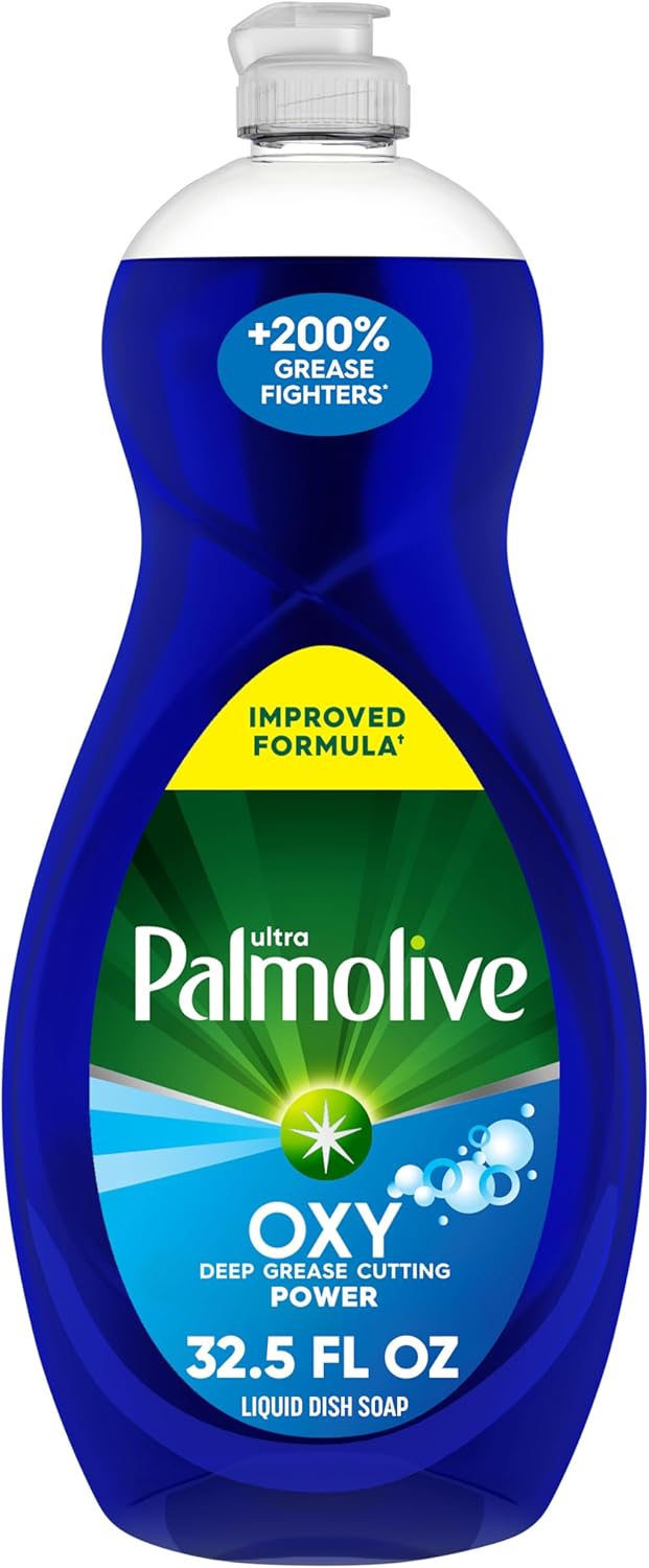 Palmolive Ultra Strength Liquid Dish Soap, Original Green, 20 Fluid Ounce(Packaging May Vary)