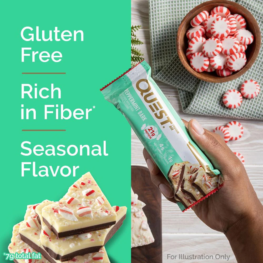 Peppermint Bark Protein Bars