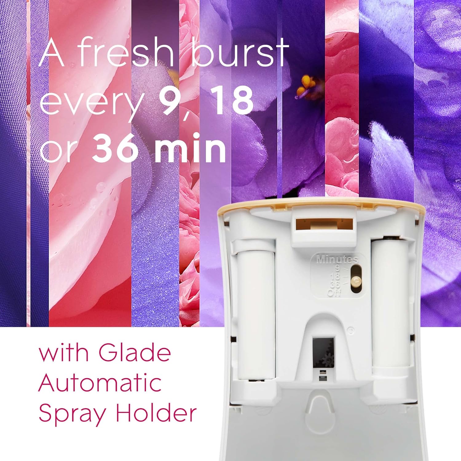Glade Automatic Spray Air Freshener Refill, Scented Air Freshener for Home and Bathroom, Clean Linen, 6.2 Oz, 3 Count