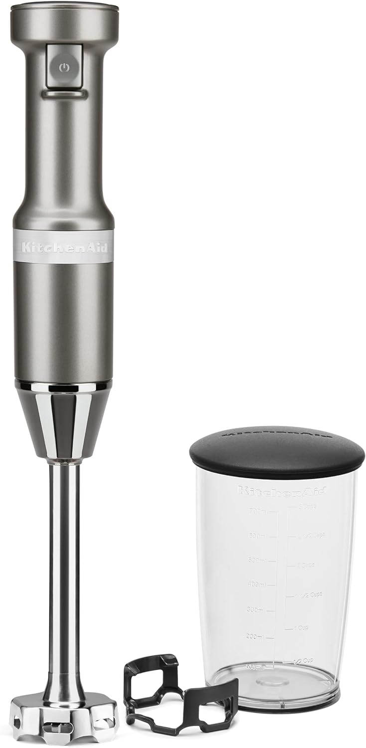 KitchenAid Variable Speed Corded Hand Blender KHBV53, Matte Black