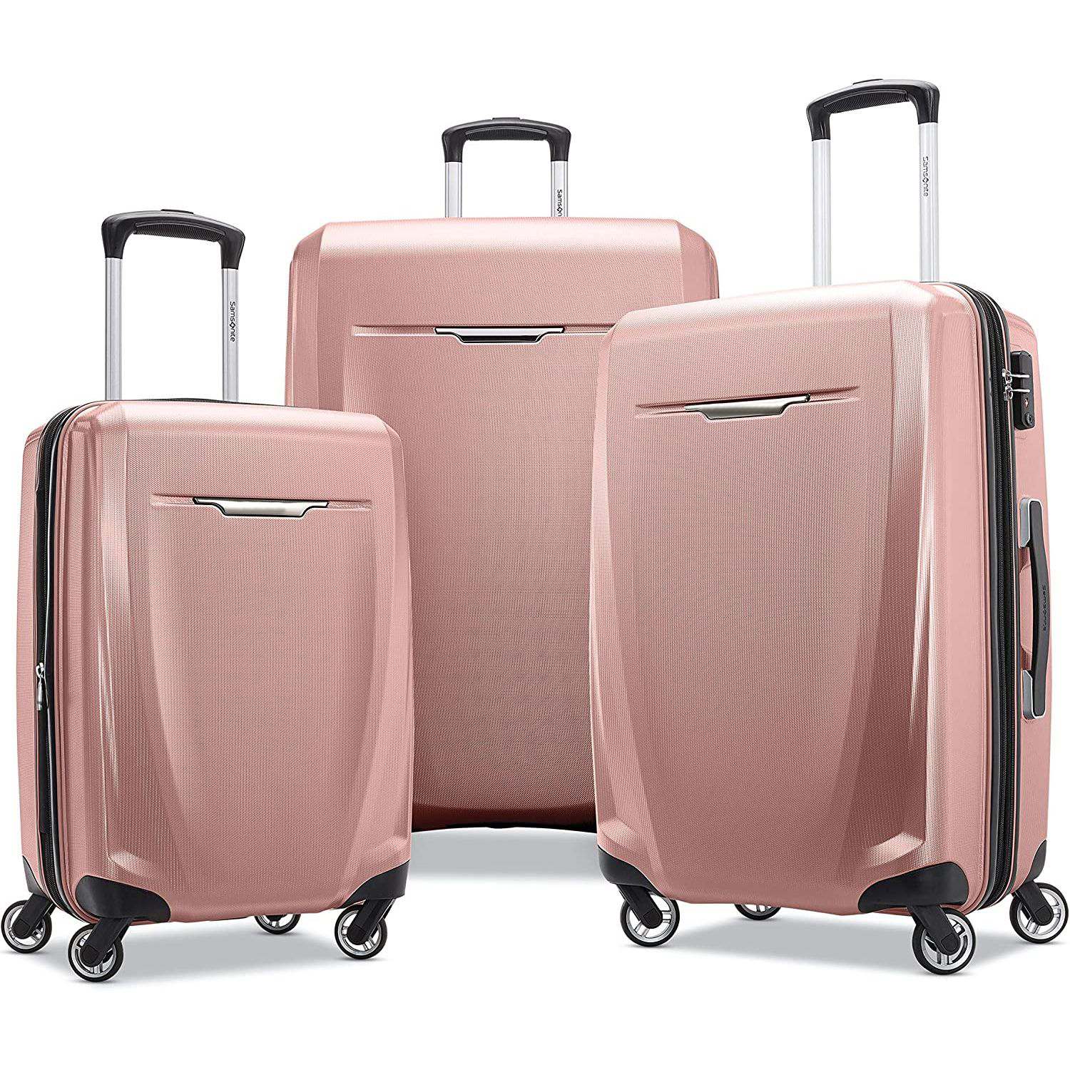 Winfield 3 DLX Hardside Luggage with Spinners, 3-Piece Set