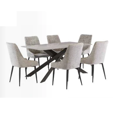 Camilla 1.6m Dining Table - Rebecca Grey